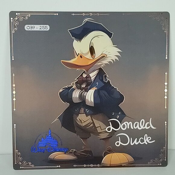 Angry Donald Duck Disney 100th Limited Edition Art Card Print Big One 39/255